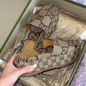 Gucci Platform Slides